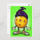 Pickleball Wizard Briefkaart (Voorkant / Achterkant)