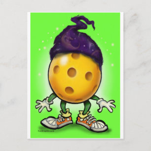 Pickleball Wizard Briefkaart