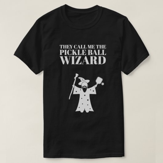 Pickleball Wizard Essential T-shirt (Design voorkant)