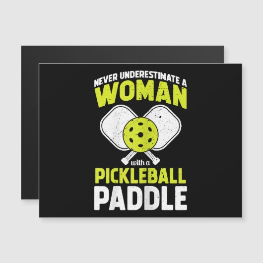 Pickleball Woman Funny Pickleball Player Gift (Voorkant / Achterkant)