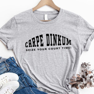 Pickleball woordspeling Carpe Dinkum Leuke moderne T-shirt