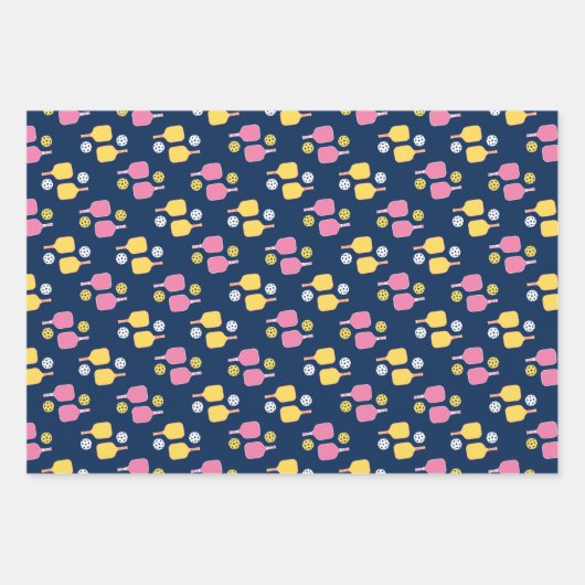 Pickleball Wrapping Paper (Voorkant 2)