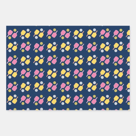 Pickleball Wrapping Paper (Voorkant)