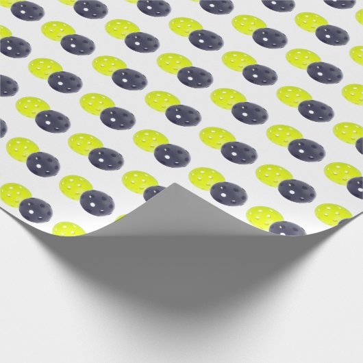 Pickleball Wrapping Paper Cadeaupapier (Hoek)