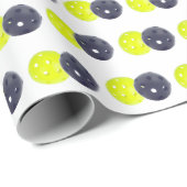 Pickleball Wrapping Paper Cadeaupapier (Rol Hoek)