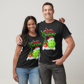 Pickleball   Xmas Decorations Santa Pickleball Chr T-shirt (Unisex)