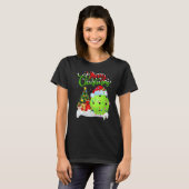 Pickleball Xmas Decorations Santa Pickleball Chri T-shirt (Voorkant volledig)