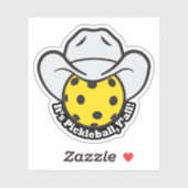 Pickleball Y'all Sticker (Vel)