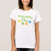 Pickleball Y'all T-shirt (Voorkant)