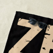 Pickleball Zen Paddle Onderhoudsgrafiek Strandlaken (In situ)