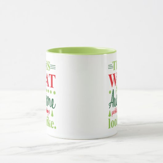 Pickleball ziet eruit als leuke groene sportkoffie mok (Midden)