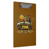 Pickleball Zone - Perfect voor gepassioneerde spel Klembord (Rechts)