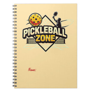 Pickleball Zone - Perfect voor gepassioneerde spel Notitieboek