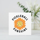 Pickleball zonneschijn (Staand voorkant)