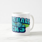 Pickleball zuigt koffiemok (Voorkant rechts)