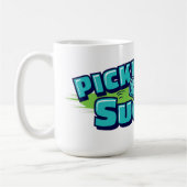 Pickleball zuigt koffiemok (Links)