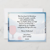 Pickleball🎅Creative Chaos & Holiday Comebacks Feestdagenkaart (Achterkant)