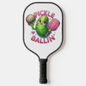 Pickleballen Met Attitude Pickleball Paddle (Voorkant)