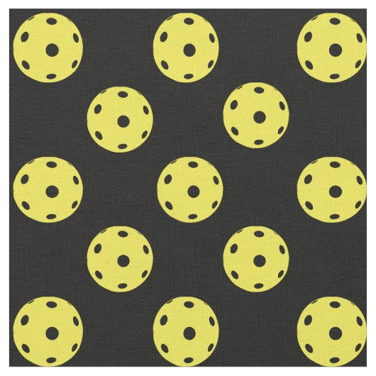 Pickleballen op zwarte achtergrond stof (Close Up)
