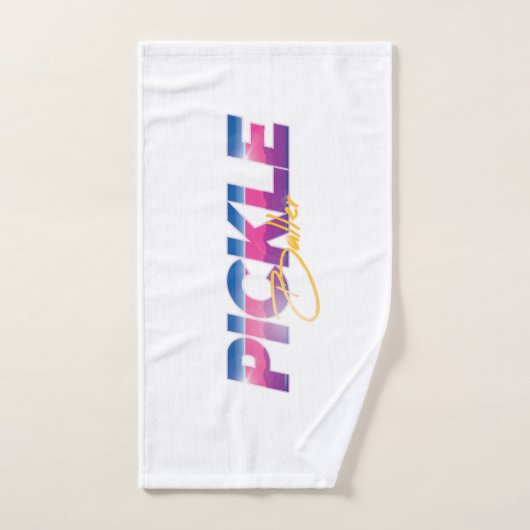 Pickleballer handdoek (Handdoek)