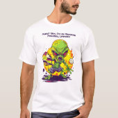 👽 Pickleballer uit de ruimte T-shirt (Voorkant)