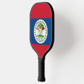 Pickleballpaddle met vlag van Belize Pickleball Paddle (Links)