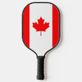 Pickleballpaddle met vlag van Canada Pickleball Paddle (Achterkant)