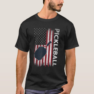 Pickleballs Mannen Funny vieren 4 juli augurk T-shirt