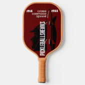 PICKLEBALLSHEVIKS PICKLEBALL PADDLE (Achterkant)