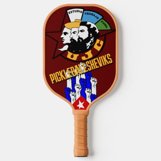 PICKLEBALLSHEVIKS PICKLEBALL PADDLE (Voorkant)