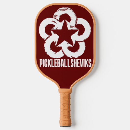 PICKLEBALLSHEVIKS PICKLEBALL PADDLE (Voorkant)