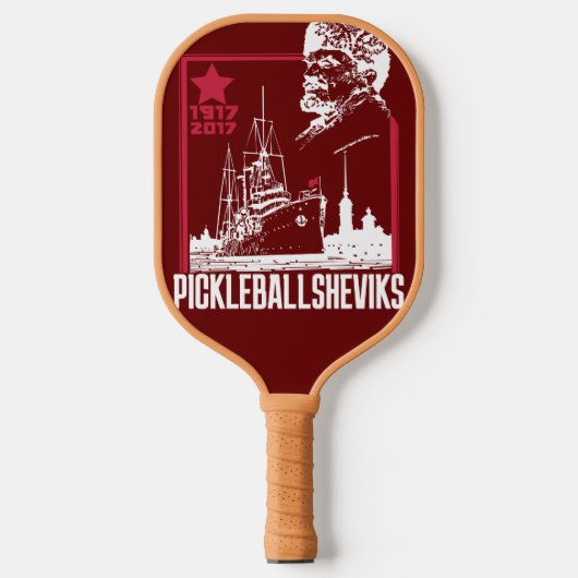 PICKLEBALLSHEVIKS PICKLEBALL PADDLE (Voorkant)