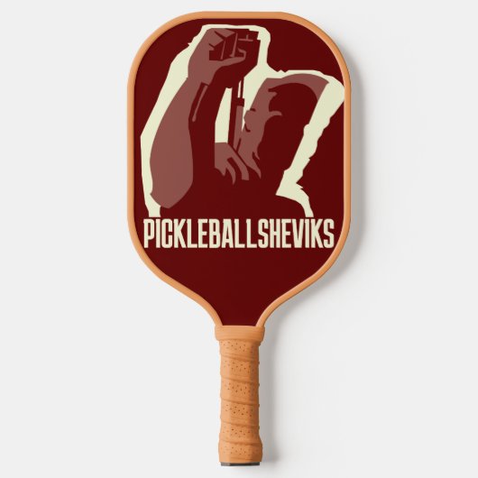 PICKLEBALLSHEVIKS PICKLEBALL PADDLE (Voorkant)