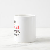 pickleballspeler koffiemok (Center)