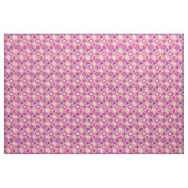 Picklebalpatroon - paars, roze, geel stof (Yard (91,4 cm))