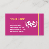  picklebalroze visitekaartje (Achterkant)