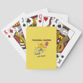 Picklebalspelers zijn warme kaarten (Achterkant)