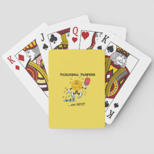 Picklebalspelers zijn warme kaarten