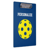 Picklebalsportklembord met aangepast logo klembord (Rechts)