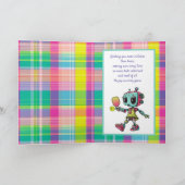 Picklebot 3000 Verjaardag Kaart! Feestdagen Kaart (Binnen)