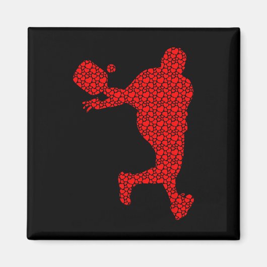 Picklebyll-liefhebbers Valentijnsharten Lief Zoete Magneet (Voorkant)