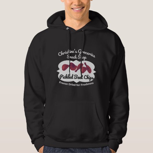 Pickled Beet Chips. Hoodie (Voorkant)