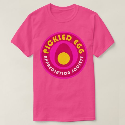Pickled Eggs Appreciation Society T-shirt (Design voorkant)