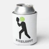 Pickleguy voor pickleball-fans blikjeskoeler (Blikje Voorkant)