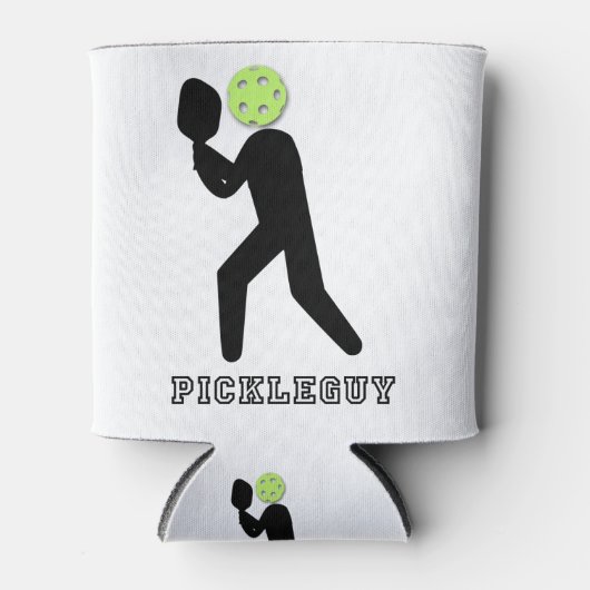 Pickleguy voor pickleball-fans blikjeskoeler (Voorkant)