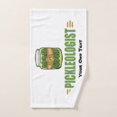 PICKLEOLOGIST Funny Pickle Lovers Handdoek (Handdoek)