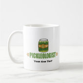 PICKLEOLOGIST Funny Pickle Lovers Koffiemok (Links)