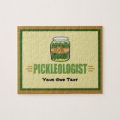 PICKLEOLOGIST Funny Pickle Lovers Legpuzzel (Horizontaal)