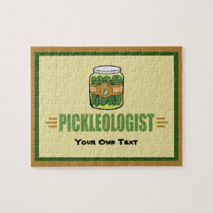 PICKLEOLOGIST Funny Pickle Lovers Legpuzzel