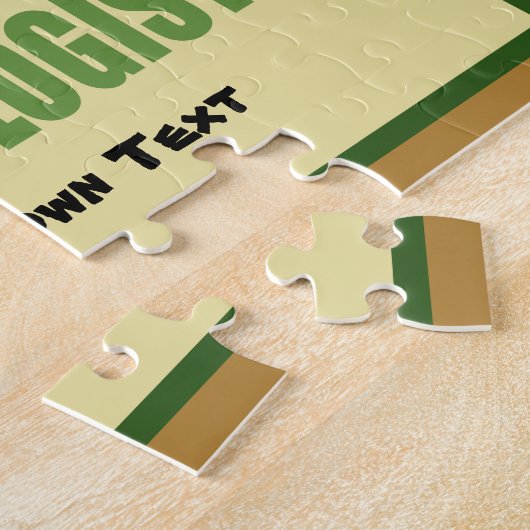 PICKLEOLOGIST Funny Pickle Lovers Legpuzzel (Zijkant)